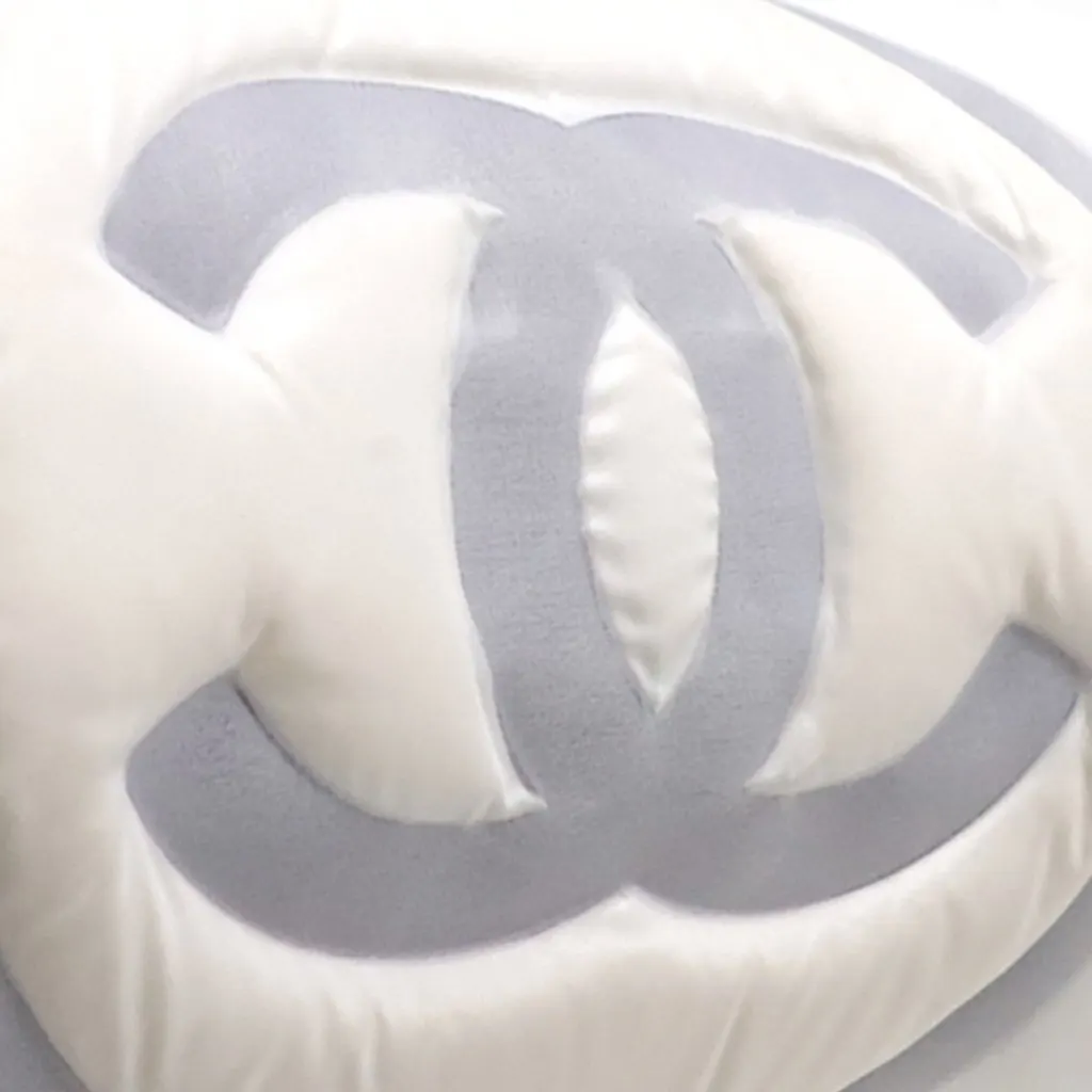 Chanel Embossed Nylon Tweed Doudoune Belt Bag White Very good - Box View