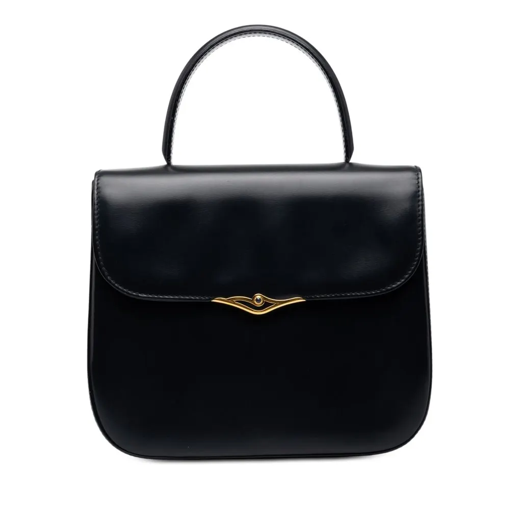 Cartier Leather Sapphire Line Handbag