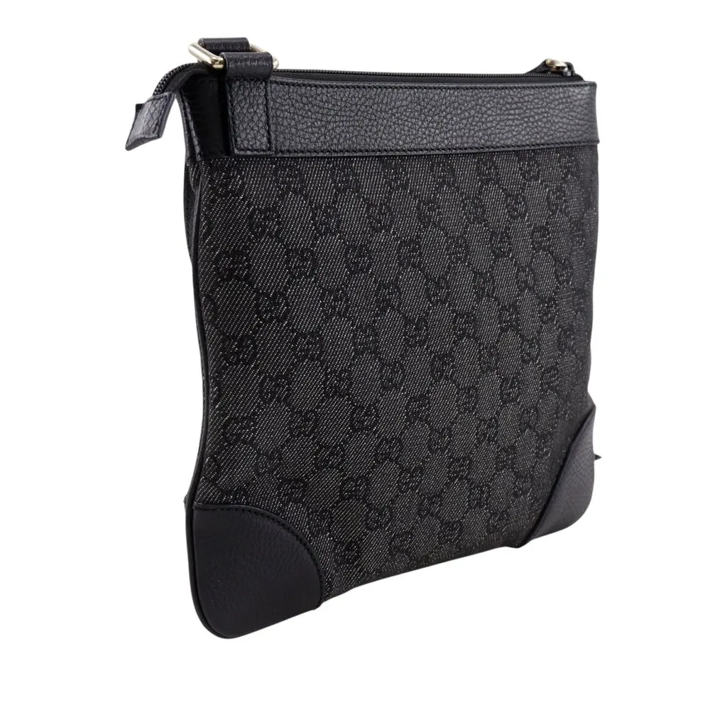 Gucci GG Denim Nailhead Crossbody MultiColor Very good - Inside View