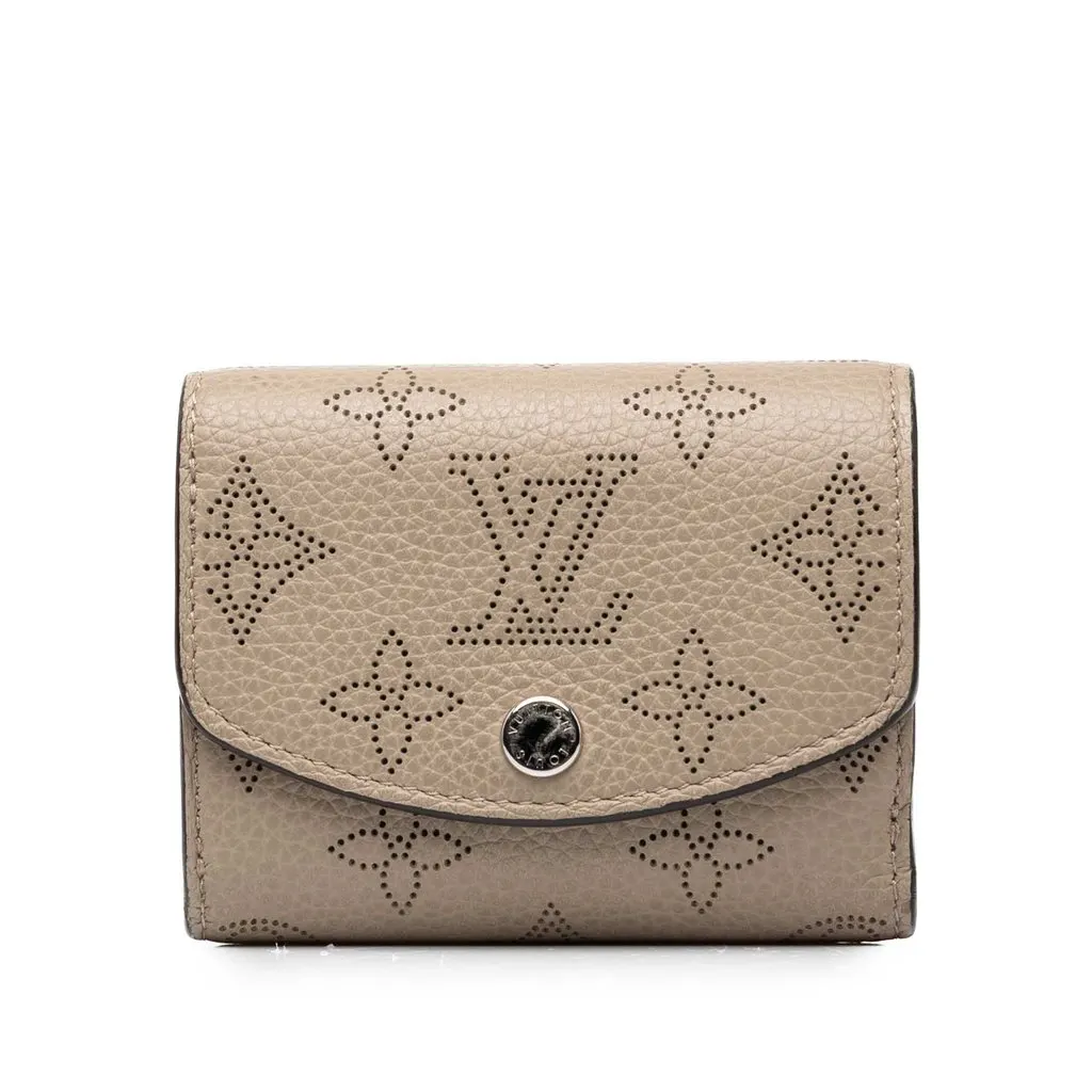 Louis Vuitton Monogram Mahina Iris XS Brown Leather Very good - Front View