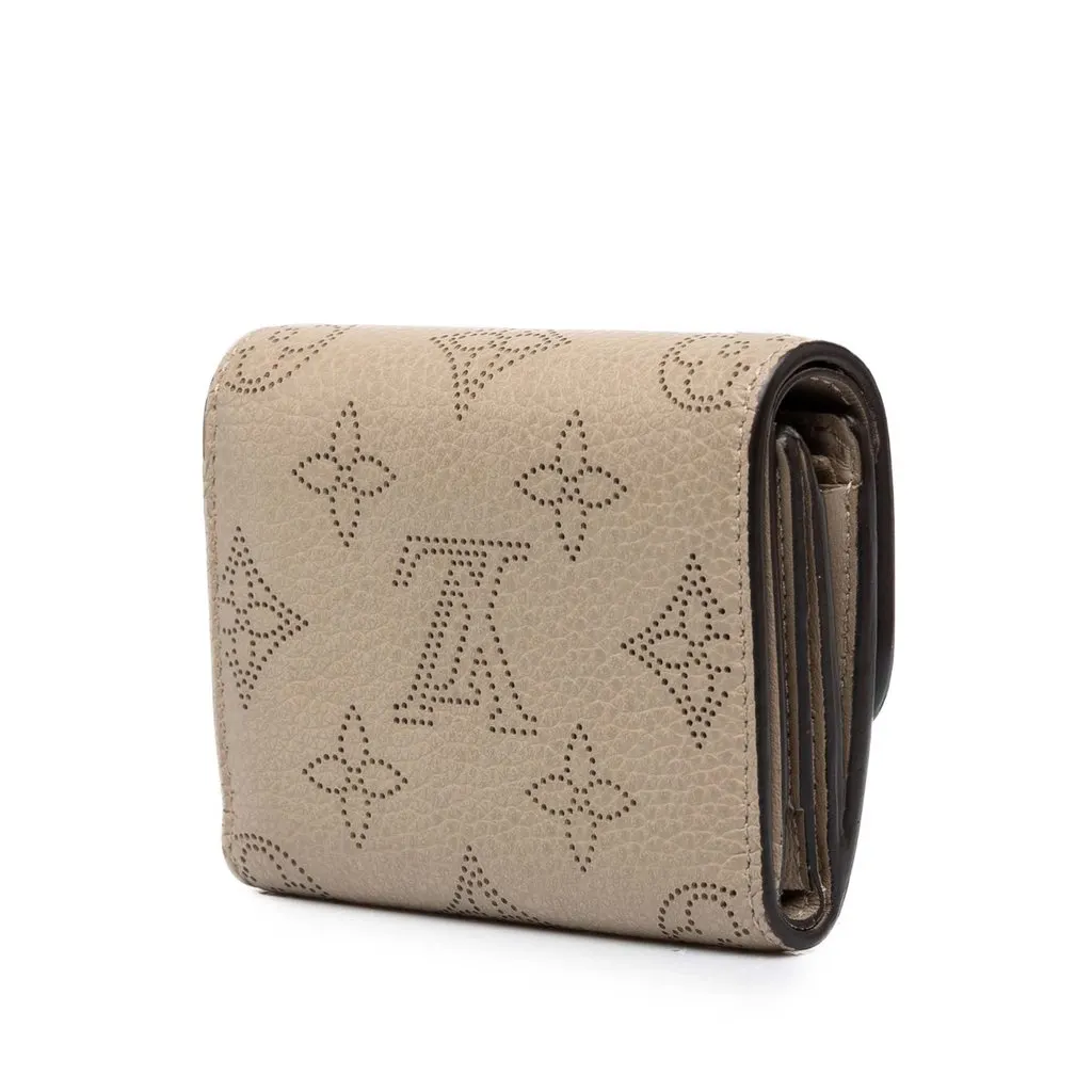 Louis Vuitton Monogram Mahina Iris XS Brown Leather Very good - Back View