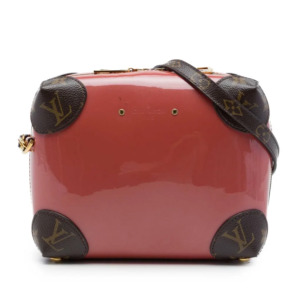 Louis Vuitton Vernis Miroir Venice Pink Leather Very good - Front View