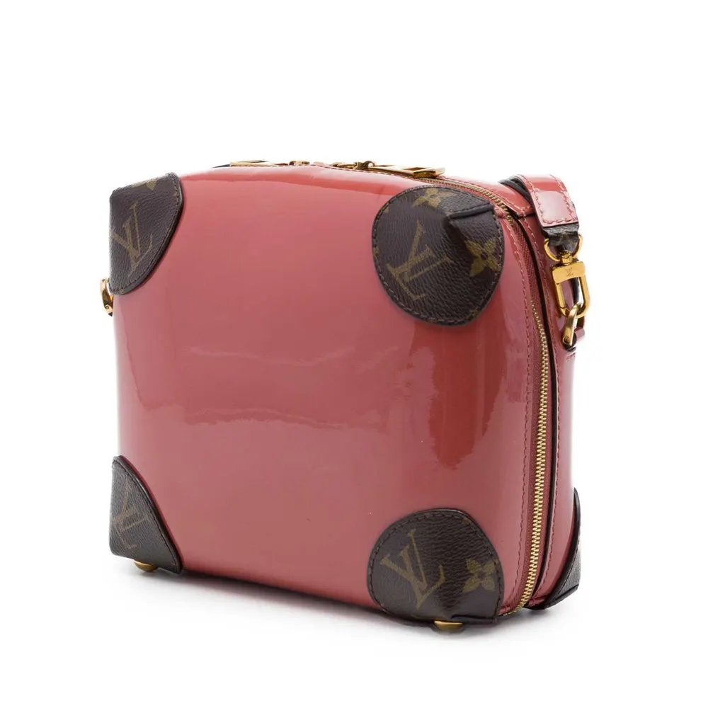 Louis Vuitton Vernis Miroir Venice Pink Leather Very good - Back View