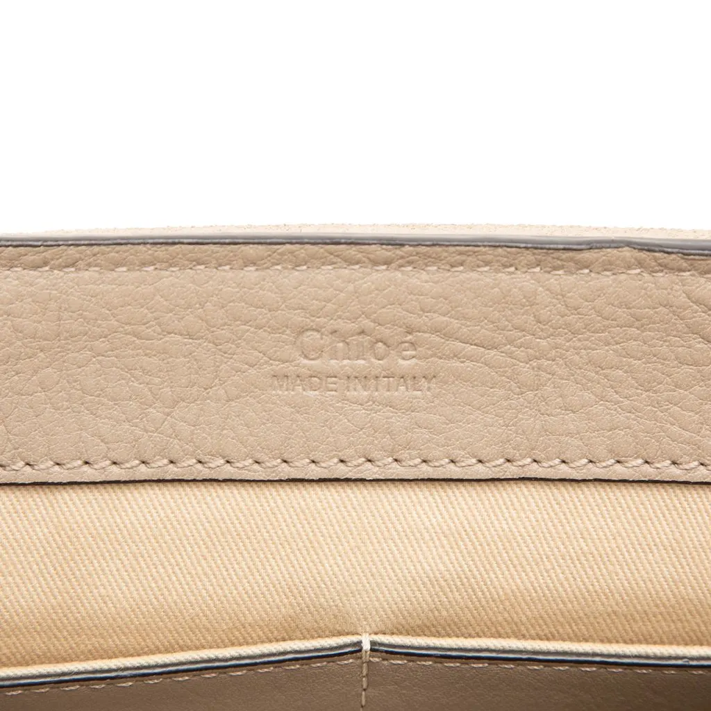 Chloé Small Leather Faye Day Satchel Brown Leather Very good - Box View