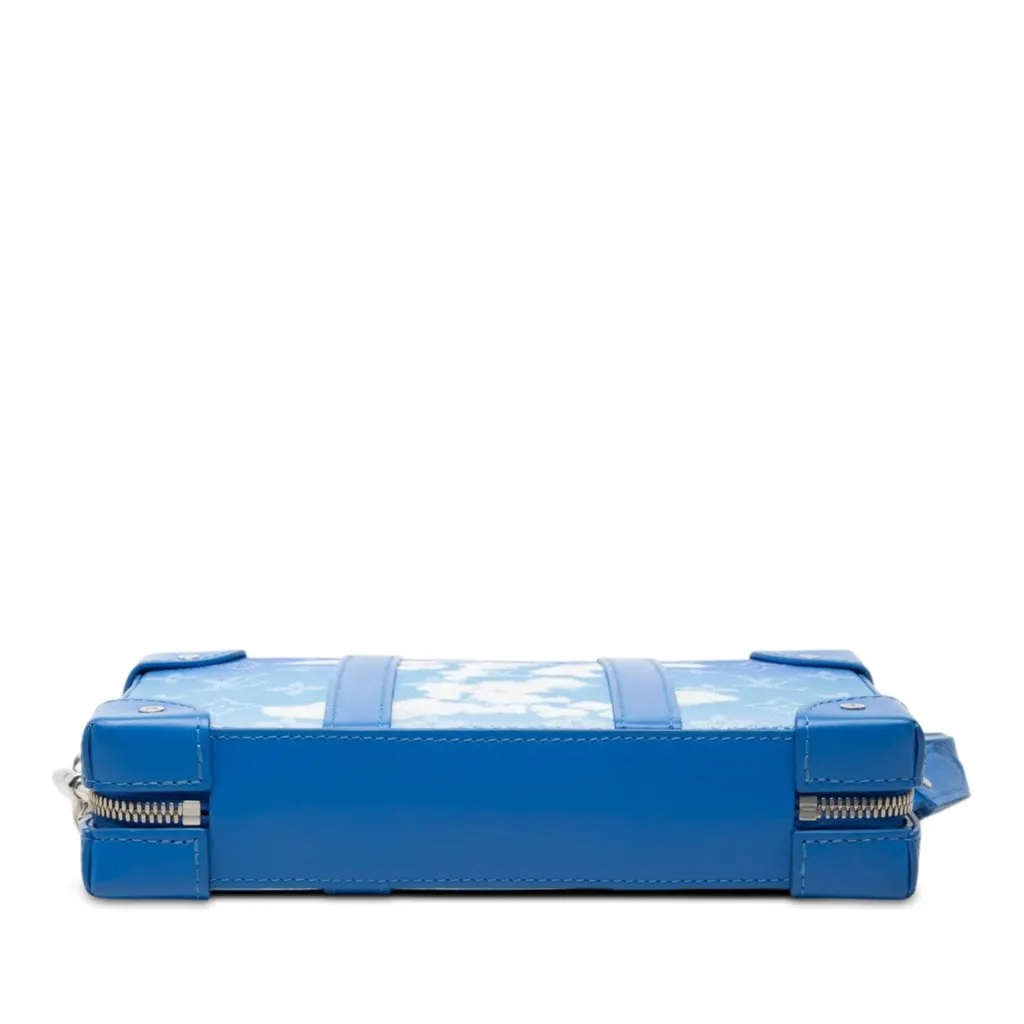 Louis Vuitton Monogram Clouds Soft Trunk Wallet Blue Very good - Inside View