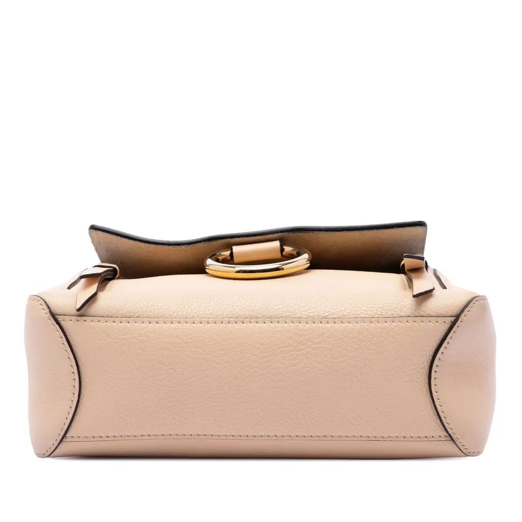 Chloé Mini Leather Faye Day Satchel Brown Leather Very good - Inside View