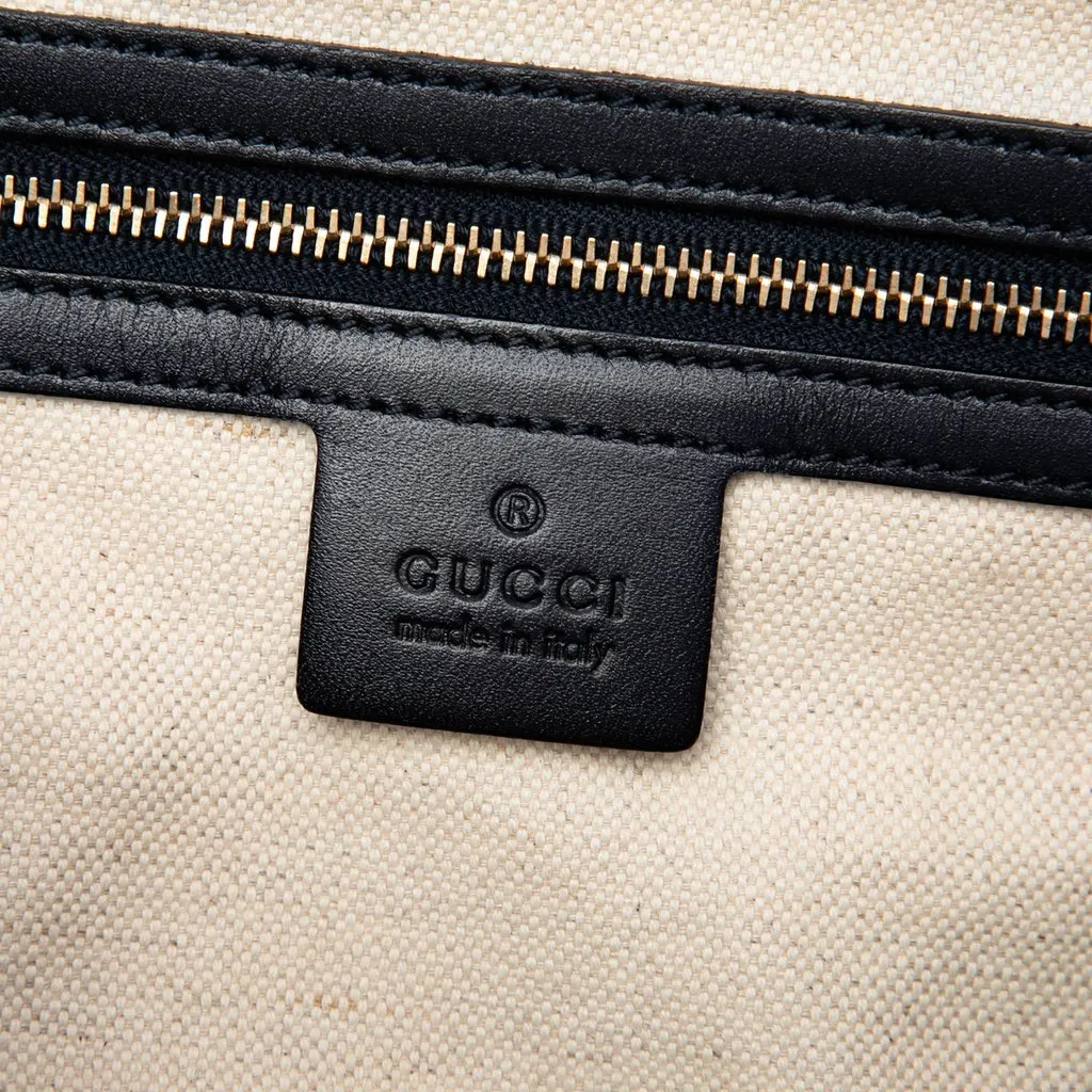 Gucci Small GG Canvas Web Joy Boston Bag Beige Very good - Box View