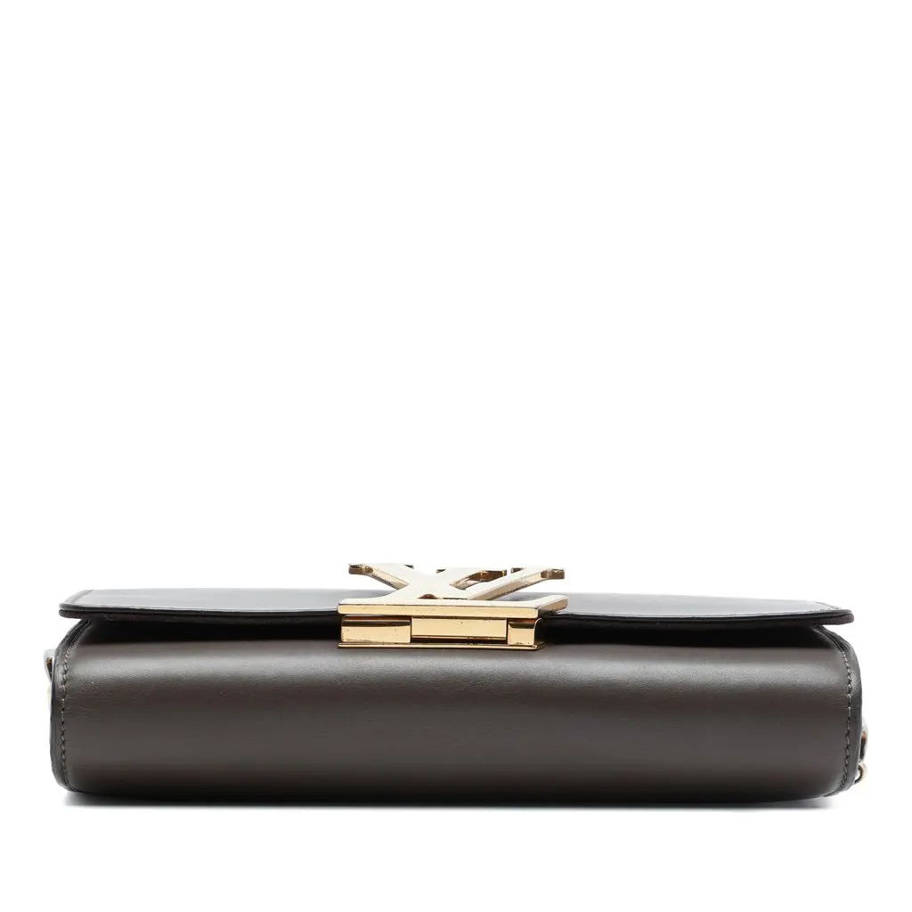 Louis Vuitton Calfskin Louise Chain GM Brown Leather Very good - Inside View