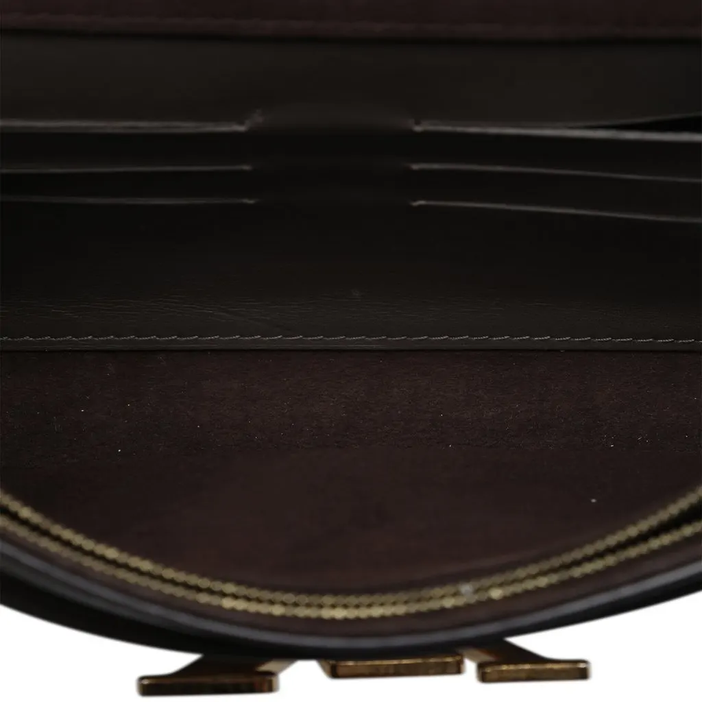 Louis Vuitton Calfskin Louise Chain GM Brown Leather Very good - Model View