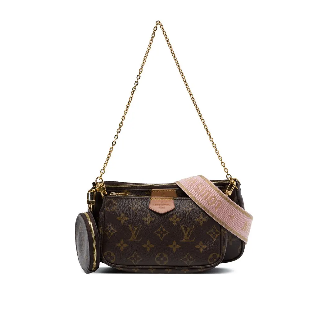 Louis Vuitton Monogram Multi Pochette Accessoires Brown Very good - Front View
