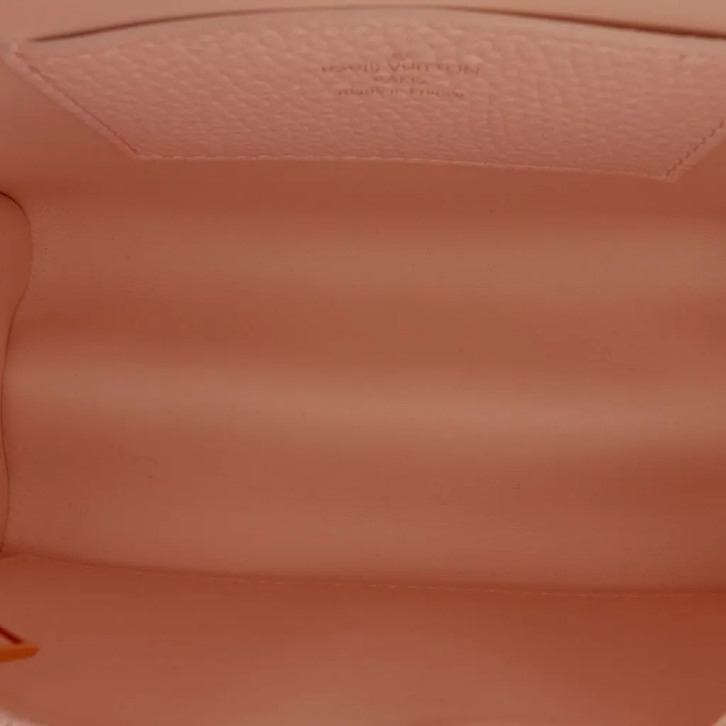Louis Vuitton Taurillon Shearling Braided Handle Twist PM Pink Leather Very good - Model View