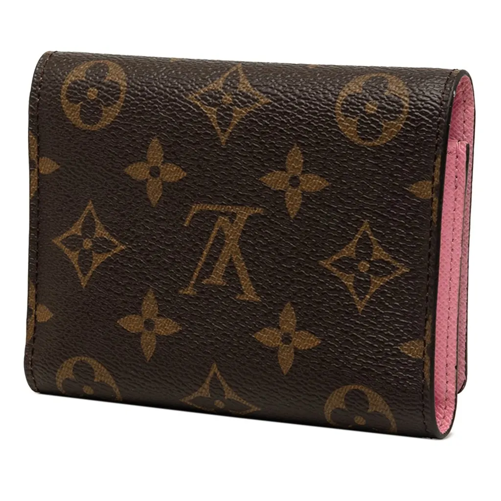 Louis Vuitton Monogram Vivienne in Paris Victorine Wallet Brown Very good - Back View