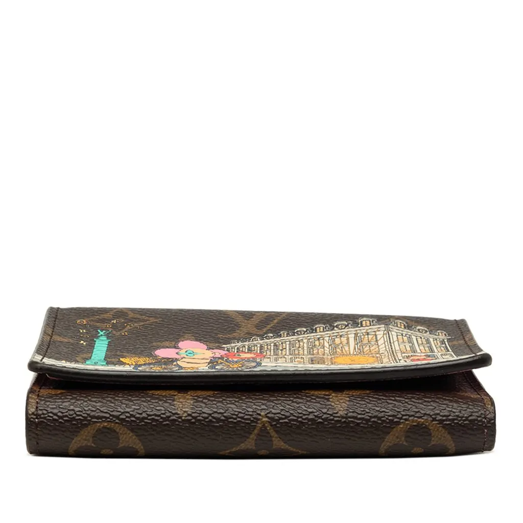 Louis Vuitton Monogram Vivienne in Paris Victorine Wallet Brown Very good - Inside View