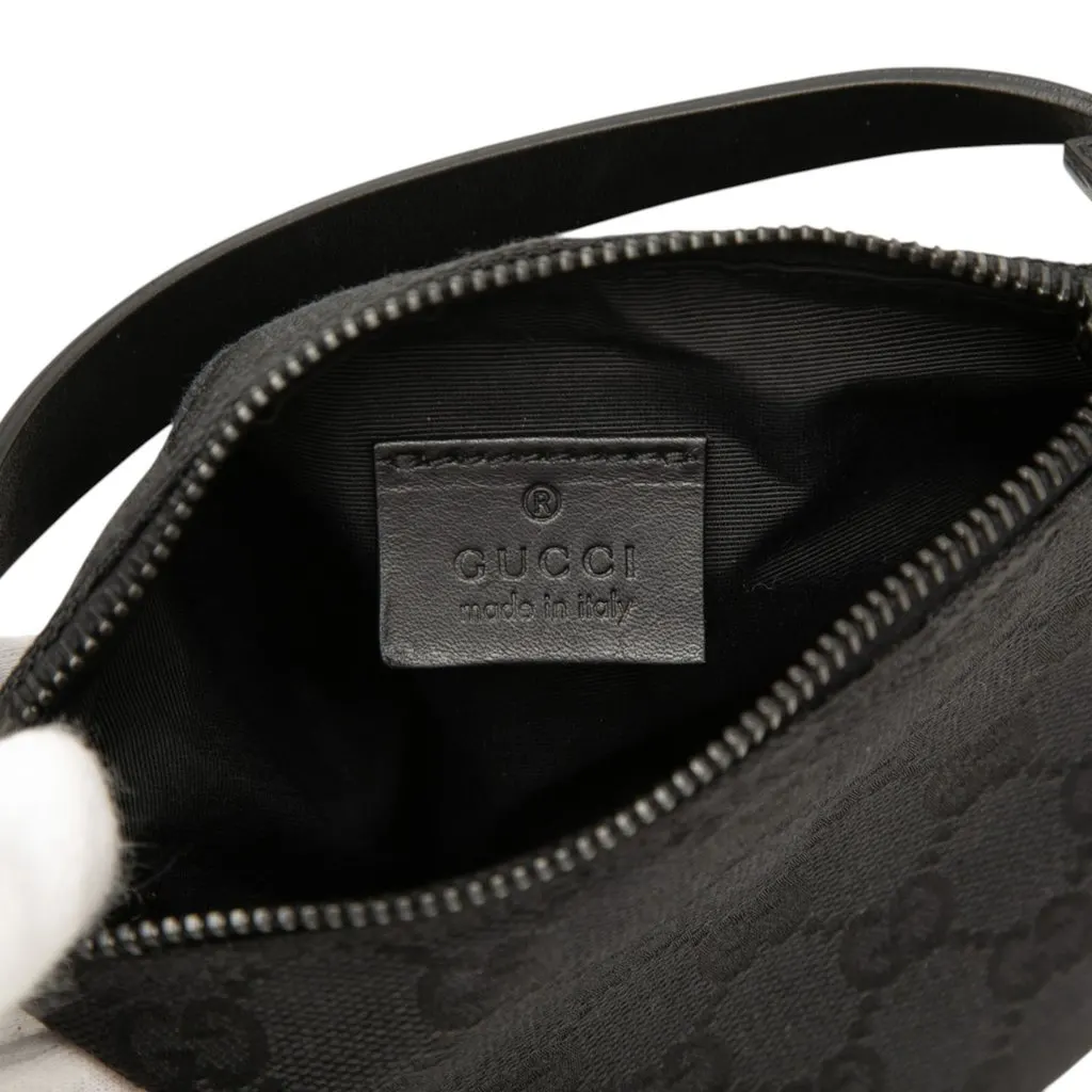 Gucci GG Canvas Handbag Black Canvas Very good - Box View