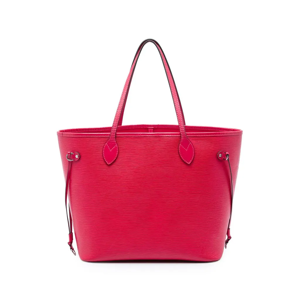 Louis Vuitton Epi Neverfull MM Red Leather Very good - Front View
