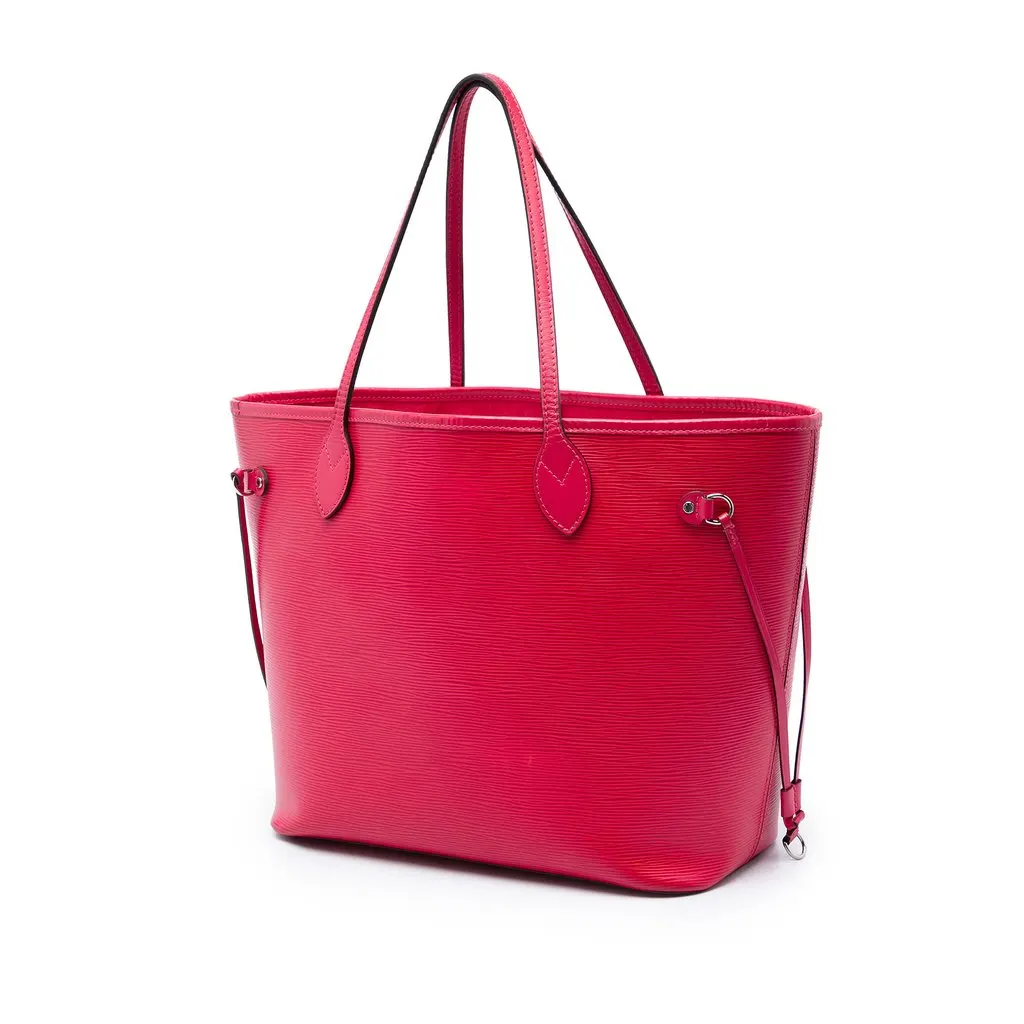 Louis Vuitton Epi Neverfull MM Red Leather Very good - Back View