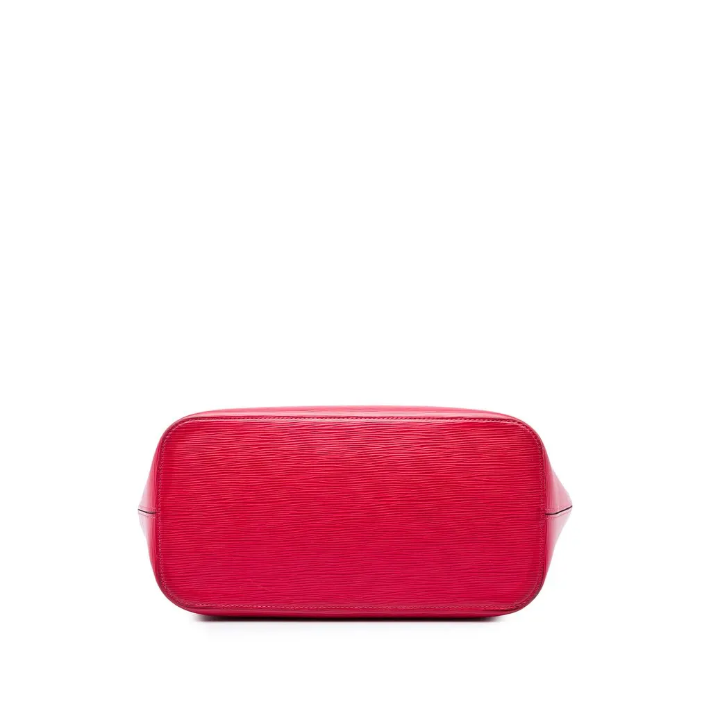Louis Vuitton Epi Neverfull MM Red Leather Very good - Inside View