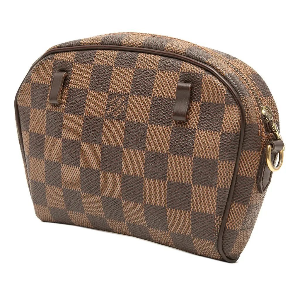 Louis Vuitton Damier Ebene Ipanema Pochette Brown Very good - Back View