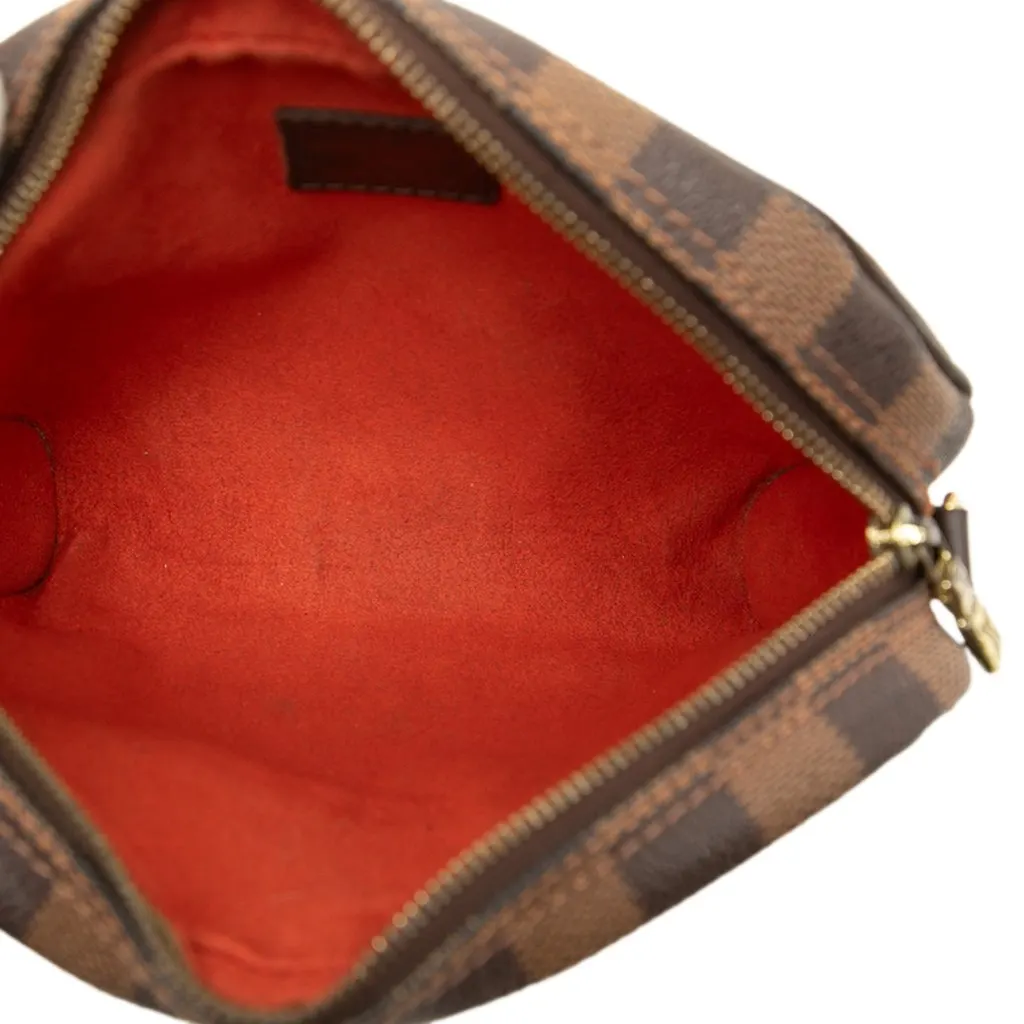 Louis Vuitton Damier Ebene Ipanema Pochette Brown Very good - Model View