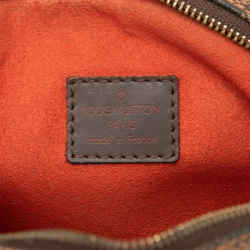 Louis Vuitton Damier Ebene Ipanema Pochette Brown Very good - Box View