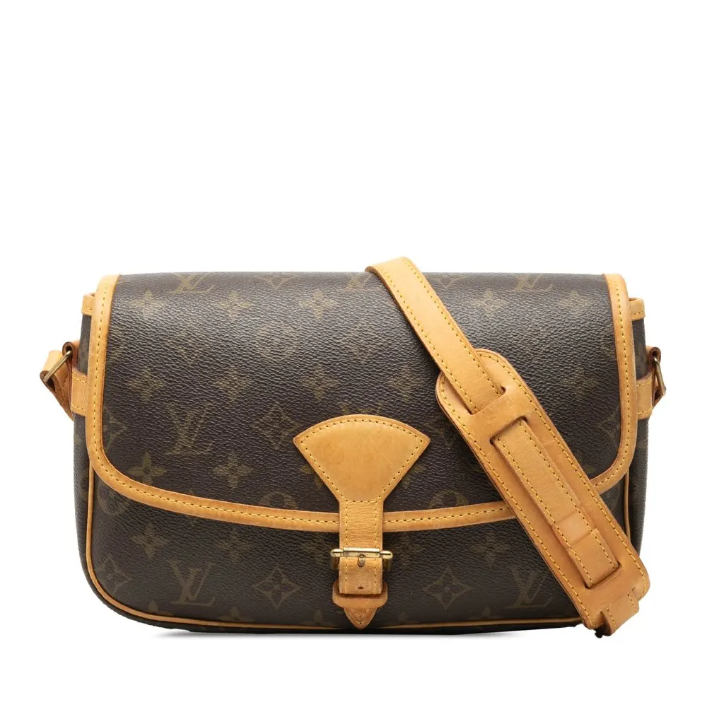 Louis Vuitton Monogram Sologne Brown Very good - Front View