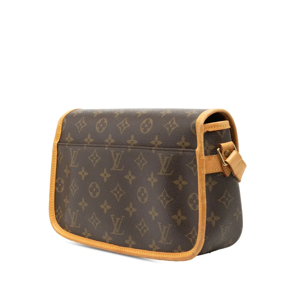 Louis Vuitton Monogram Sologne Brown Very good - Back View