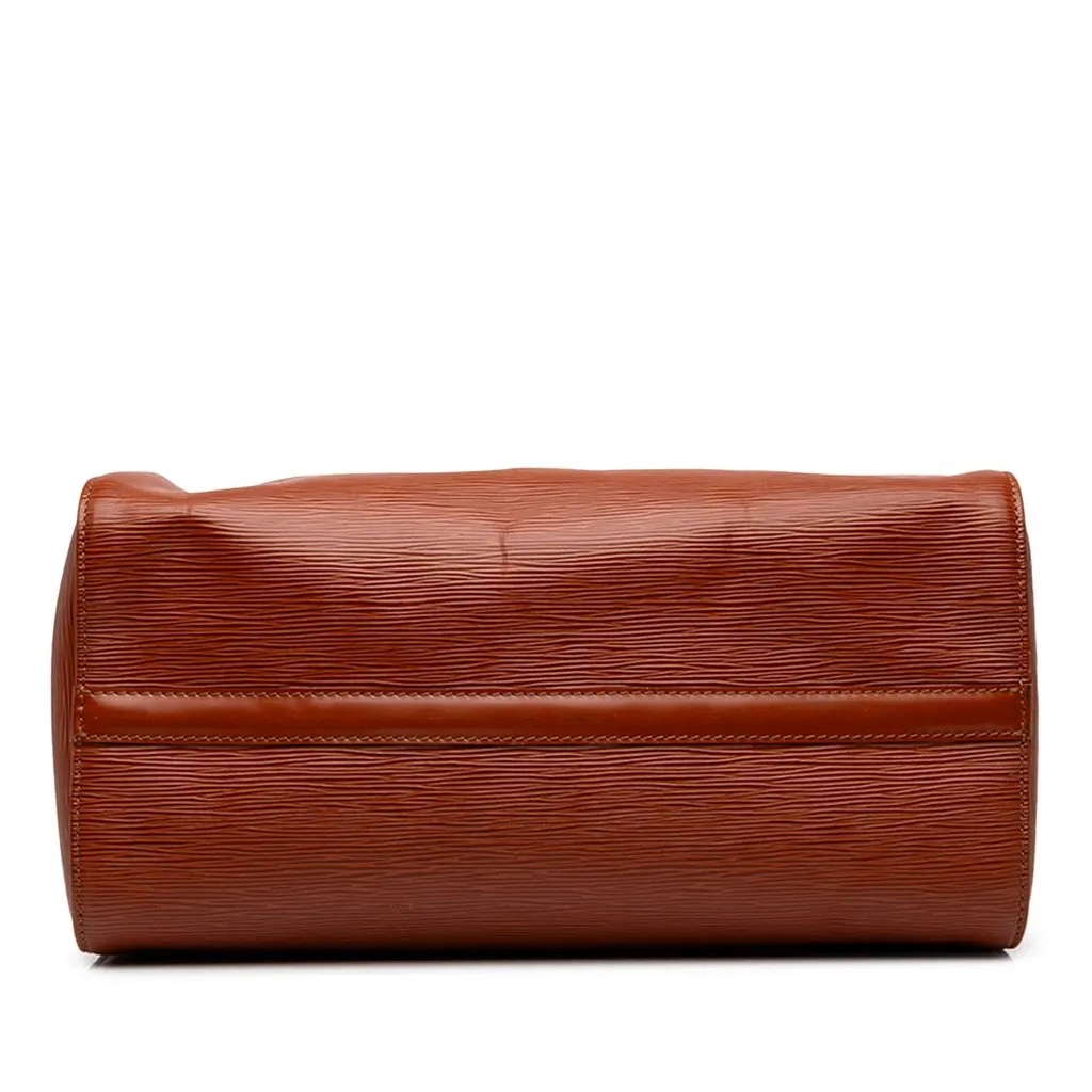 Louis Vuitton Epi Speedy 35 Brown Leather Good - Inside View