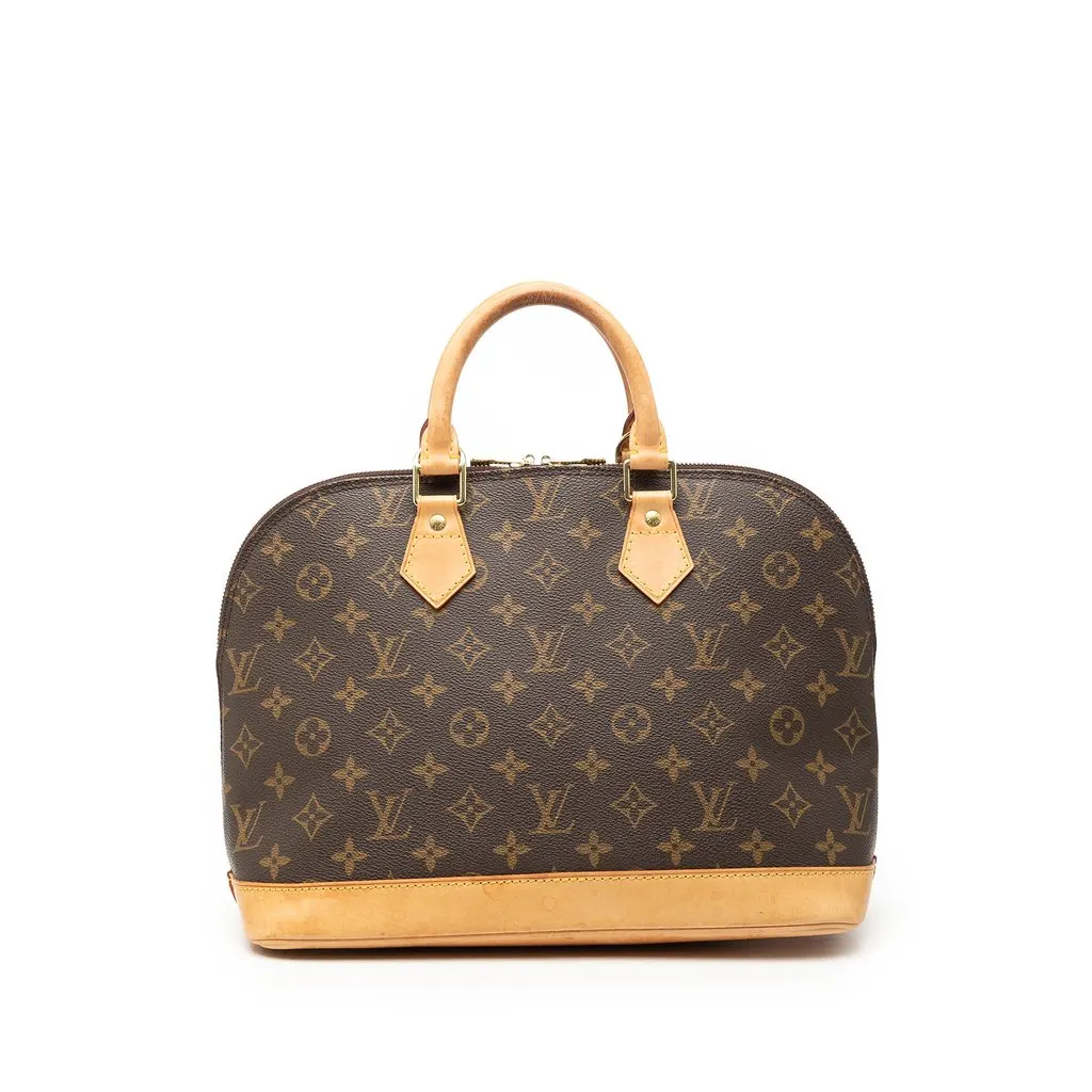 Louis Vuitton Monogram Alma PM Brown Very good - Front View