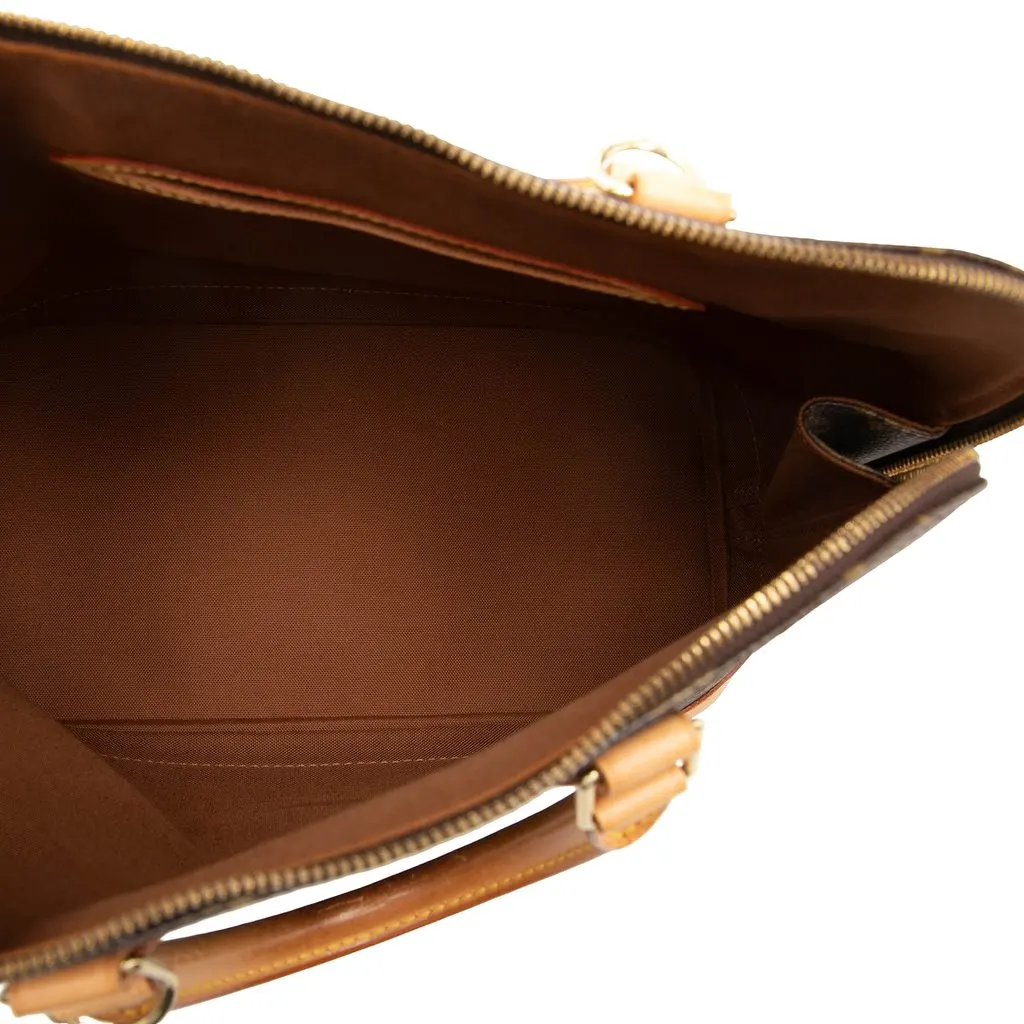 Louis Vuitton Monogram Alma PM Brown Very good - Model View