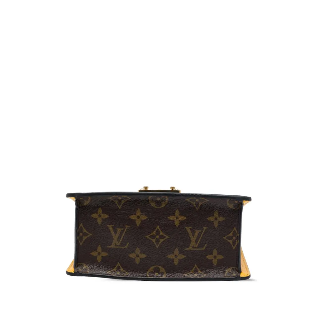 Louis Vuitton Monogram Vernis Spring Street Brown Leather Very good - Inside View