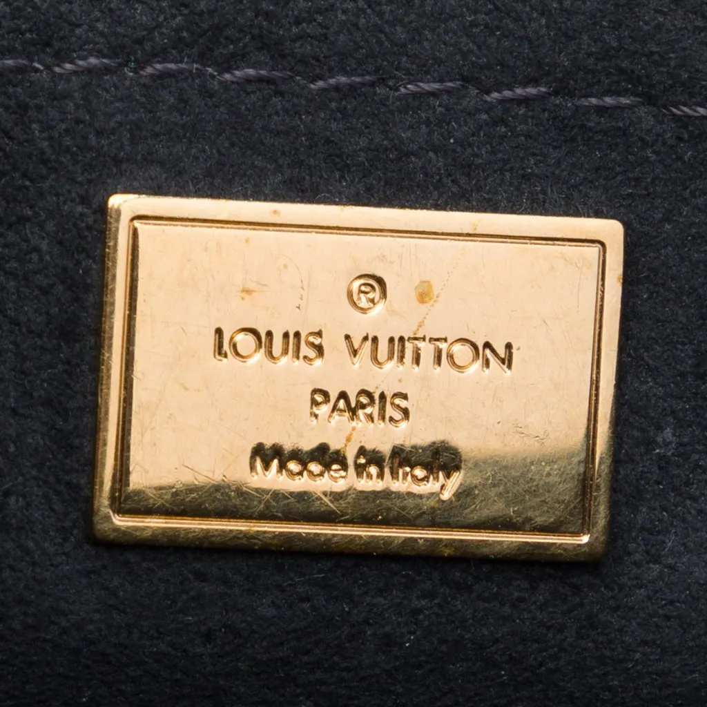Louis Vuitton Monogram Vernis Spring Street Brown Leather Very good - Box View