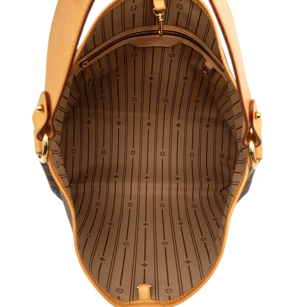 Louis Vuitton Monogram Delightful PM Brown Very good - Model View
