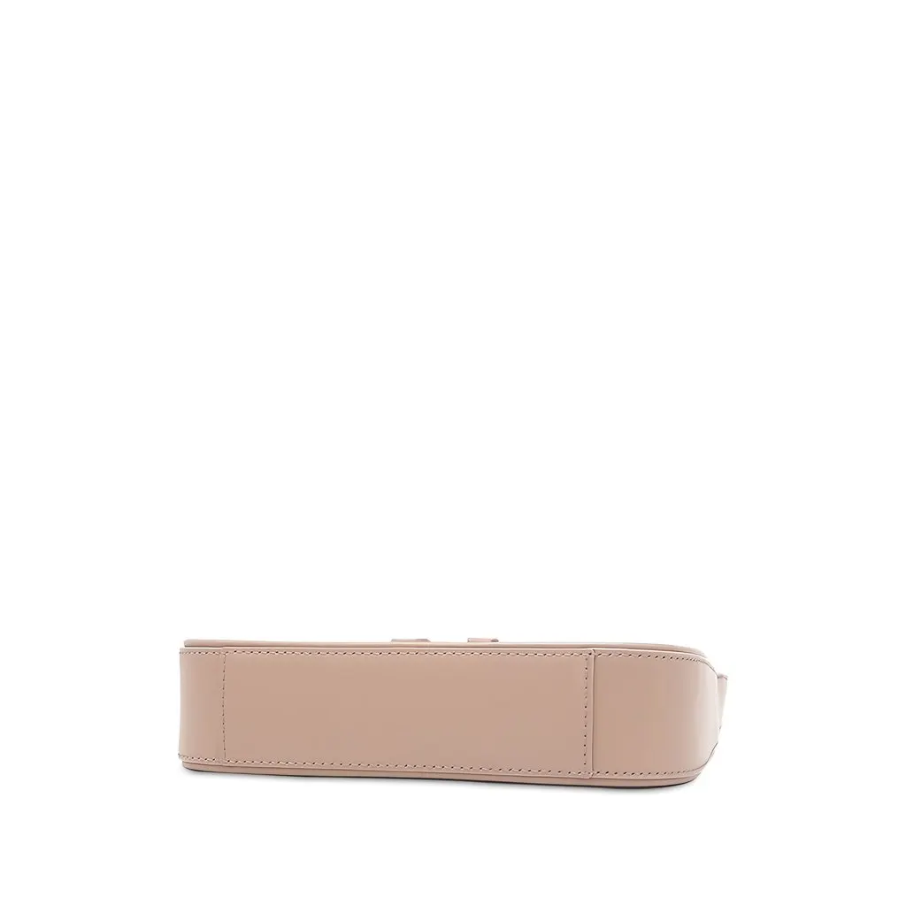 Saint Laurent Mini Smooth Calfskin Le 5 a 7 Beige Leather Very good - Inside View