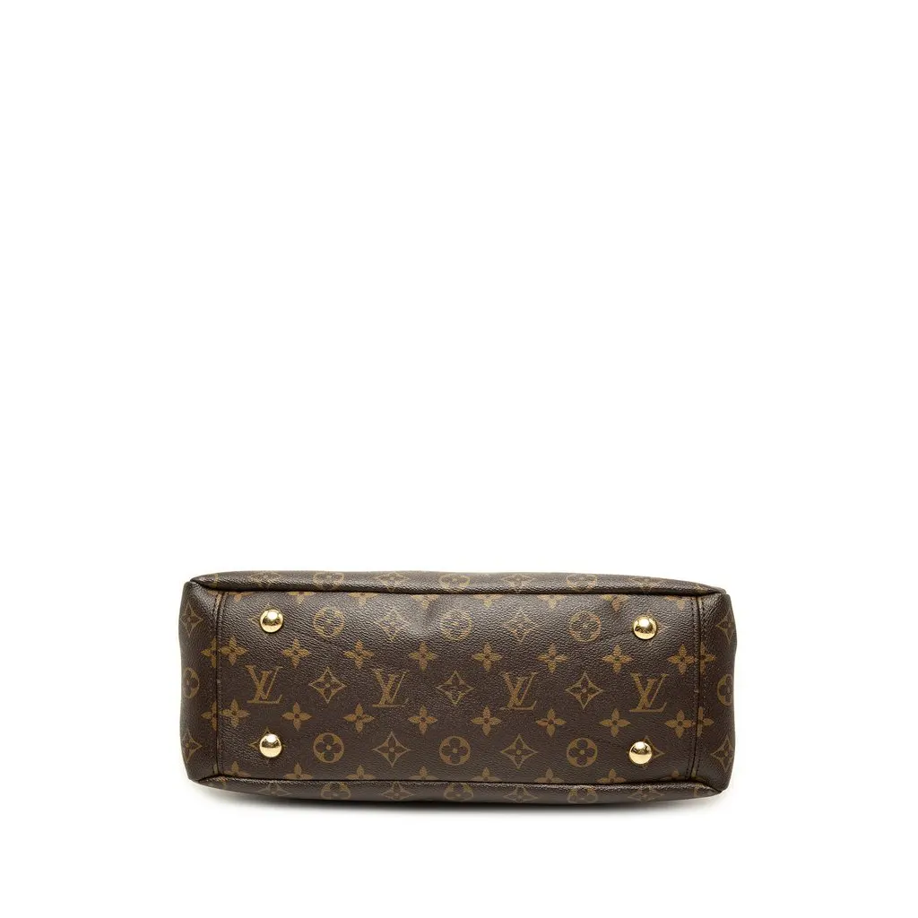 Louis Vuitton Monogram Pallas MM Brown Canvas Very good - Inside View