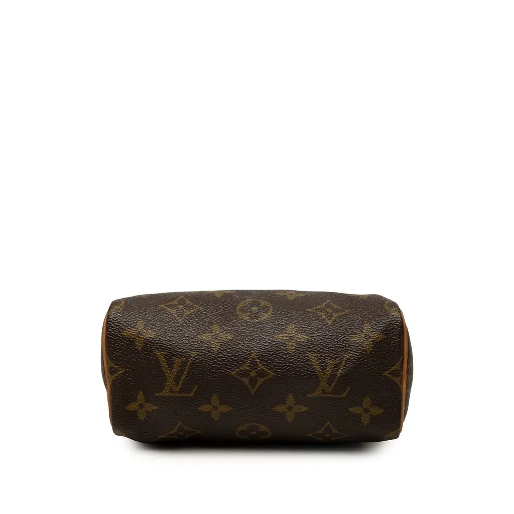 Louis Vuitton Monogram Mini Speedy HL Brown Canvas Good - Inside View
