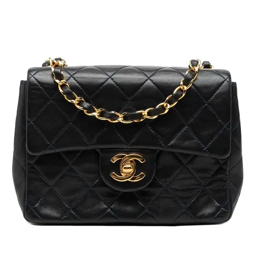 Chanel Mini Square Classic Lambskin Single Flap