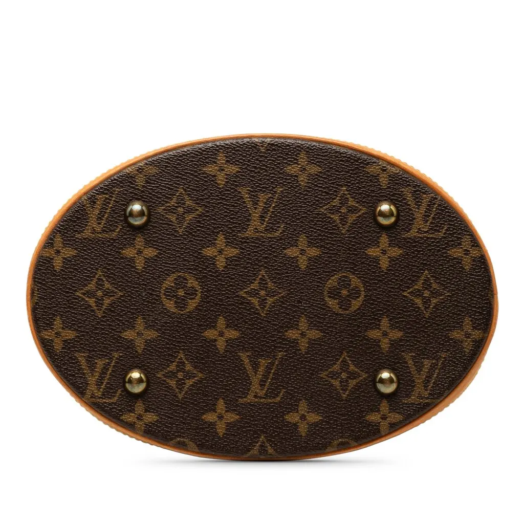 Louis Vuitton Monogram Petit Bucket Brown Very good - Inside View