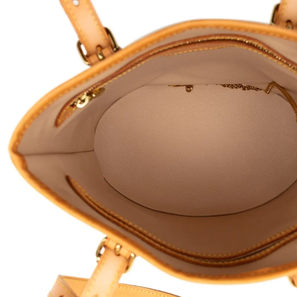 Louis Vuitton Monogram Petit Bucket Brown Very good - Model View