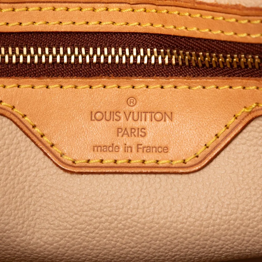 Louis Vuitton Monogram Petit Bucket Brown Very good - Box View