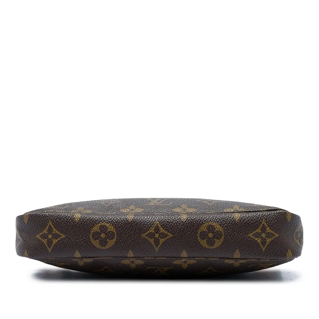 Louis Vuitton Monogram Pochette Accessoires Brown Canvas Good - Inside View