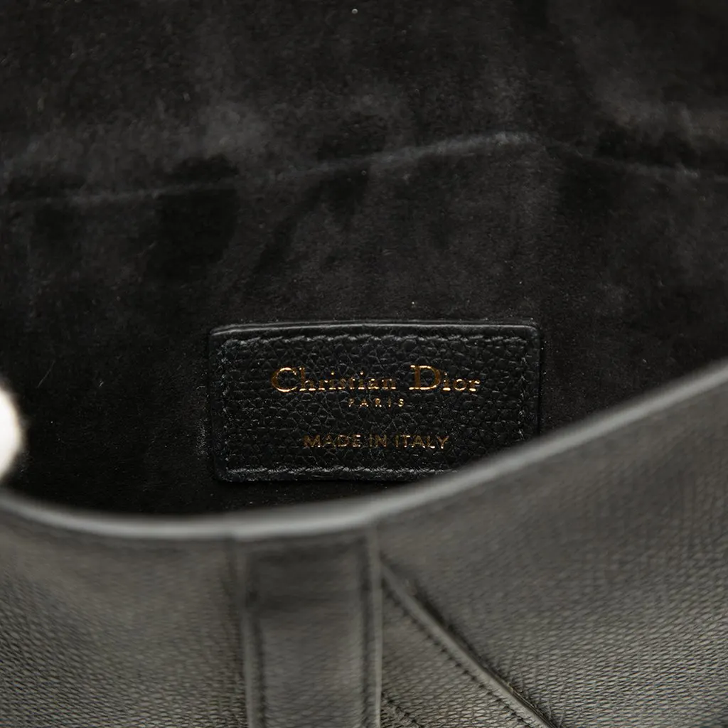 Dior Leather Saddle Belt Bag Black Leather Very good - Box View