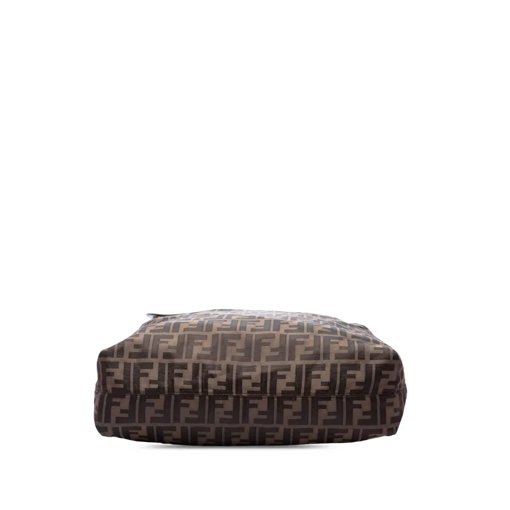 Fendi Zucca Canvas Satchel Brown Canvas Good - Inside View