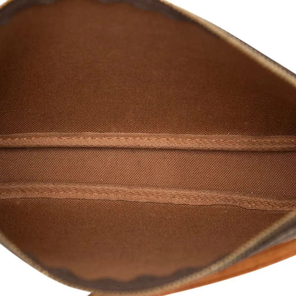 Louis Vuitton Monogram Pochette Accessoires Brown Very good - Model View