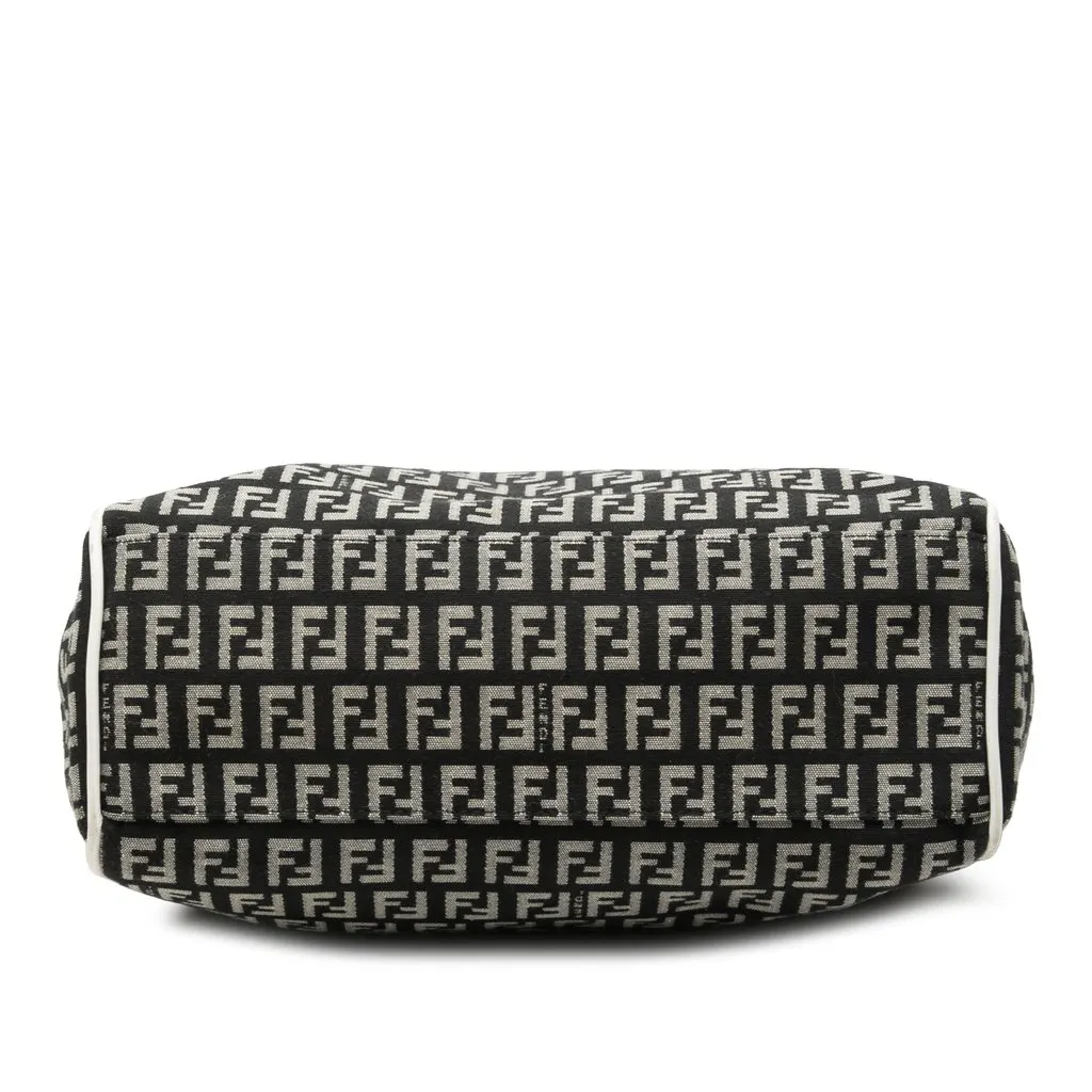 Fendi Zucchino Canvas Tote Black Canvas Very good - Inside View