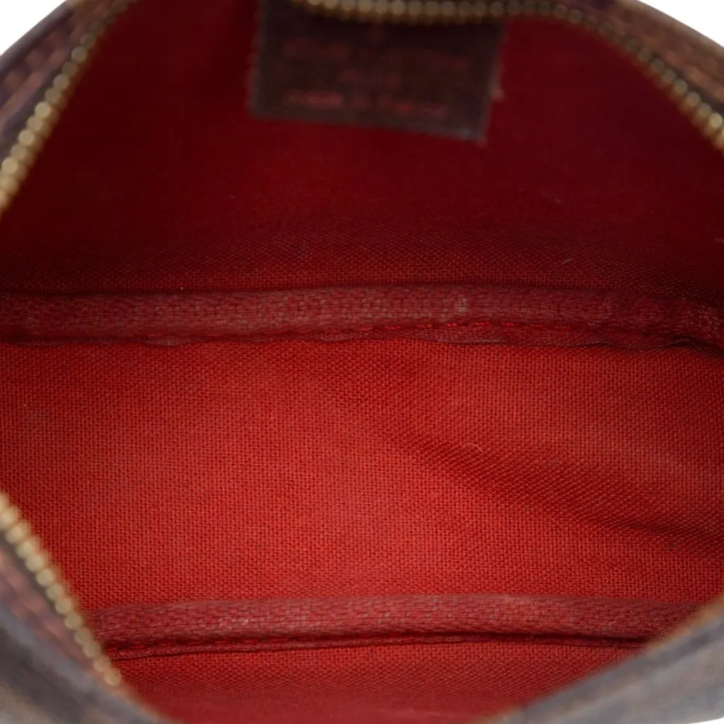 Louis Vuitton Damier Ebene Trousse Pochette Brown Very good - Model View