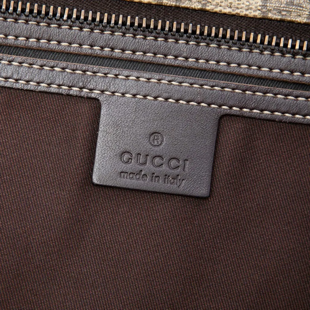 Gucci Medium GG Supreme Tote Beige Canvas Very good - Box View