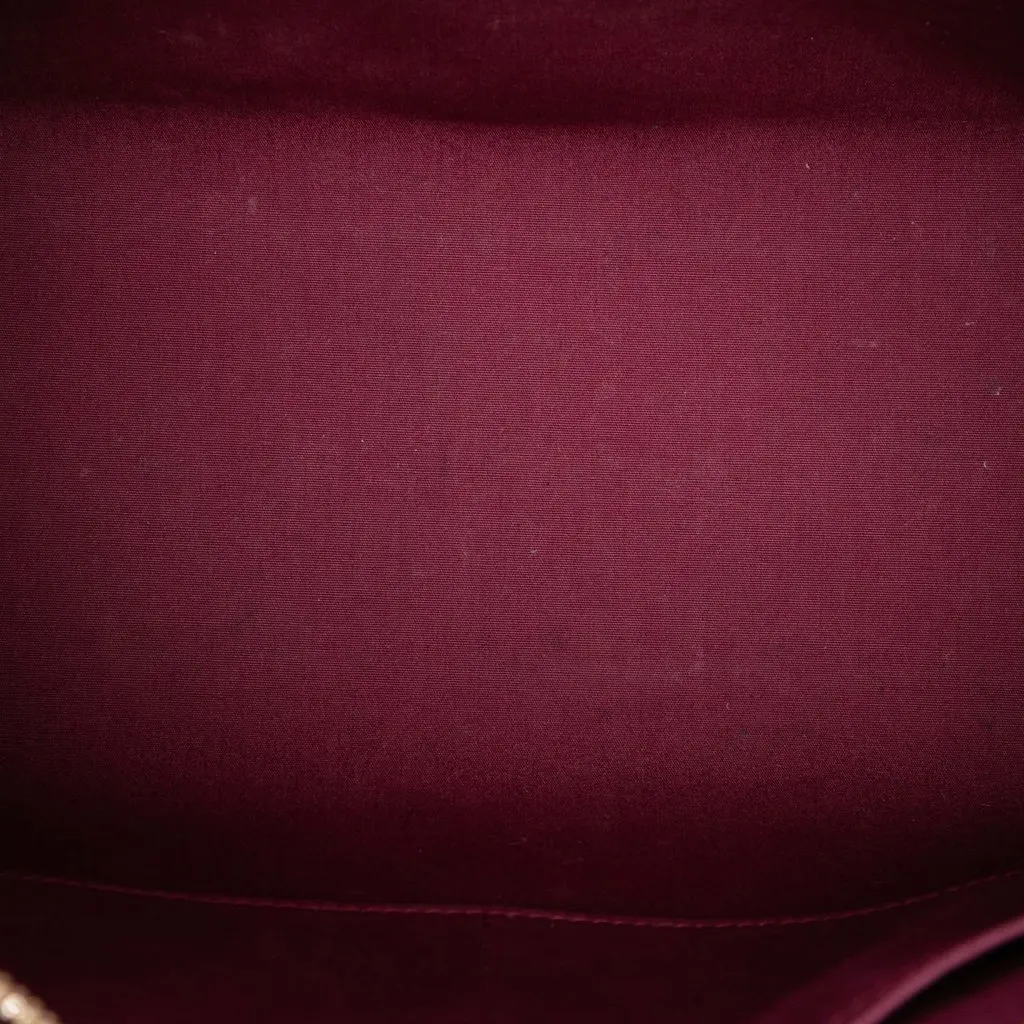 Louis Vuitton Monogram Vernis Brea MM Red Leather Very good - Model View