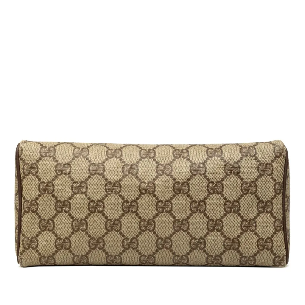 Gucci GG Supreme Plus Crossbody Beige Canvas Good - Inside View