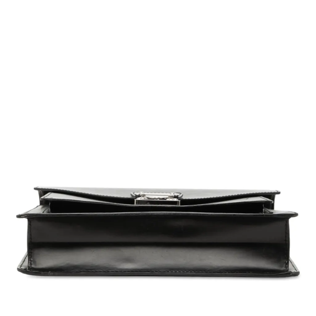 Louis Vuitton Epi Monceau 28 Black Leather Very good - Inside View