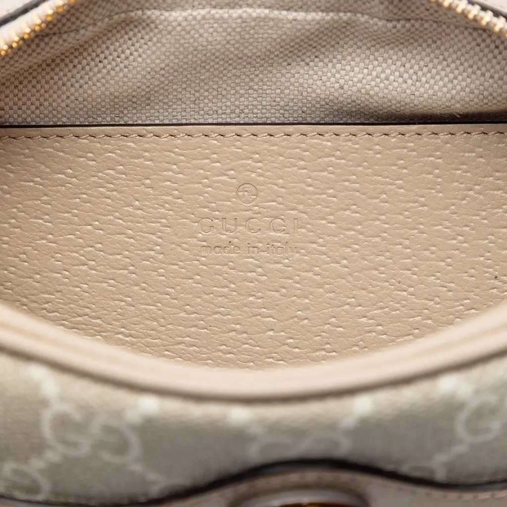 Gucci Mini GG Supreme Web Ophidia Crossbody Brown Very good - Box View